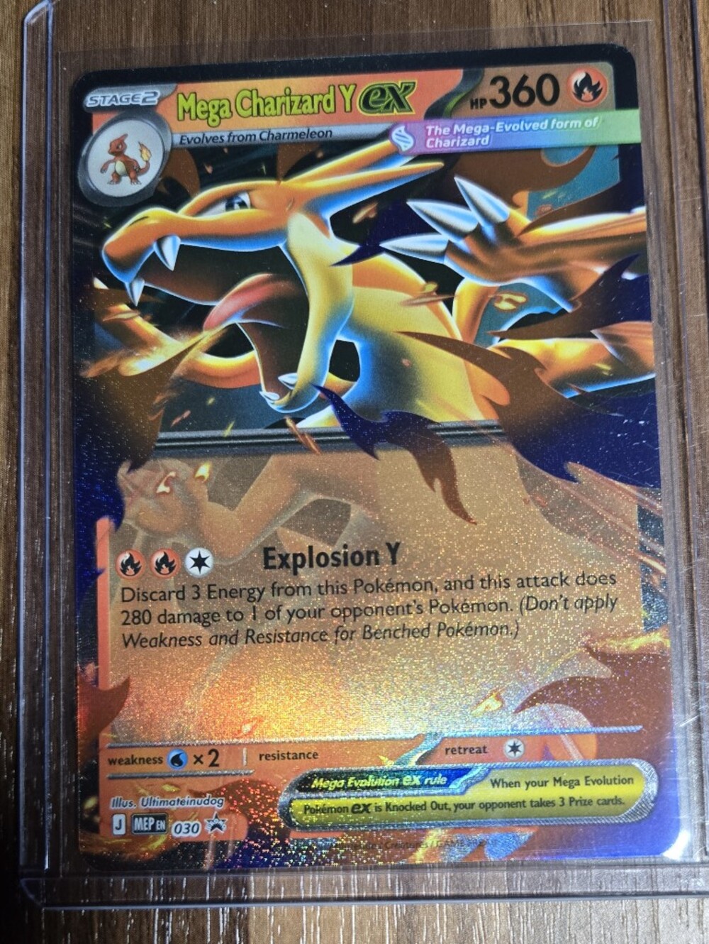 Pokémon Card - Mega Charizard Y Ex Promo